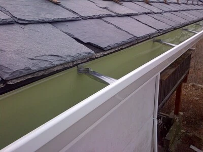 6 inch gutter system - Need: 400x300px image of 6 inch gutter installation