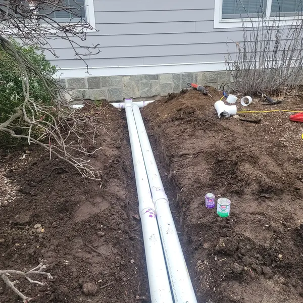 Underground drainage system - Need: 400x400px drainage installation